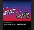 Aprilia Tuareg, Tuono & RS 660 Promotion