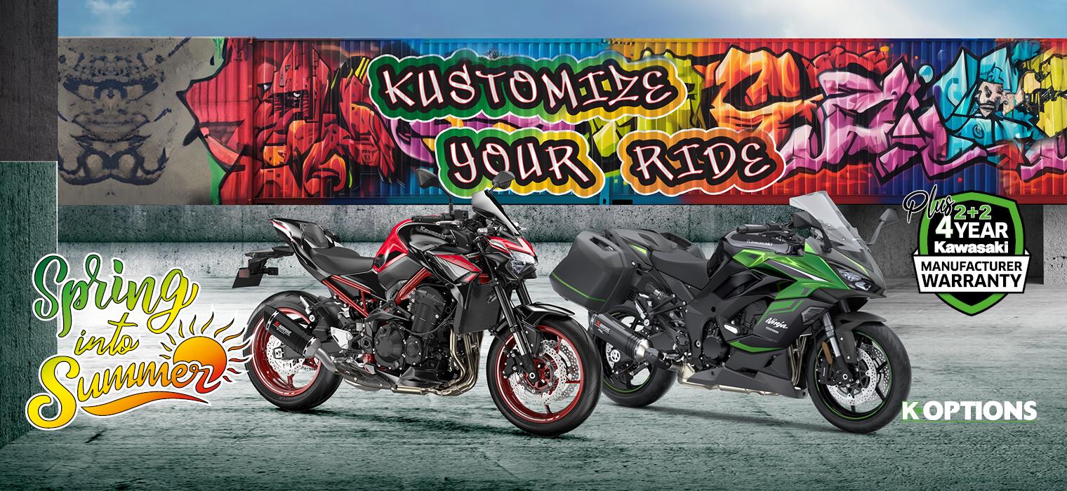 Kustomize Your Ride With Kawasaki's Latest Offers!