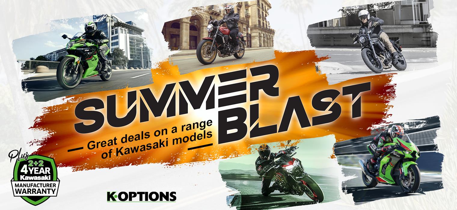 Take Advantage of Kawasaki's Summer Blast!