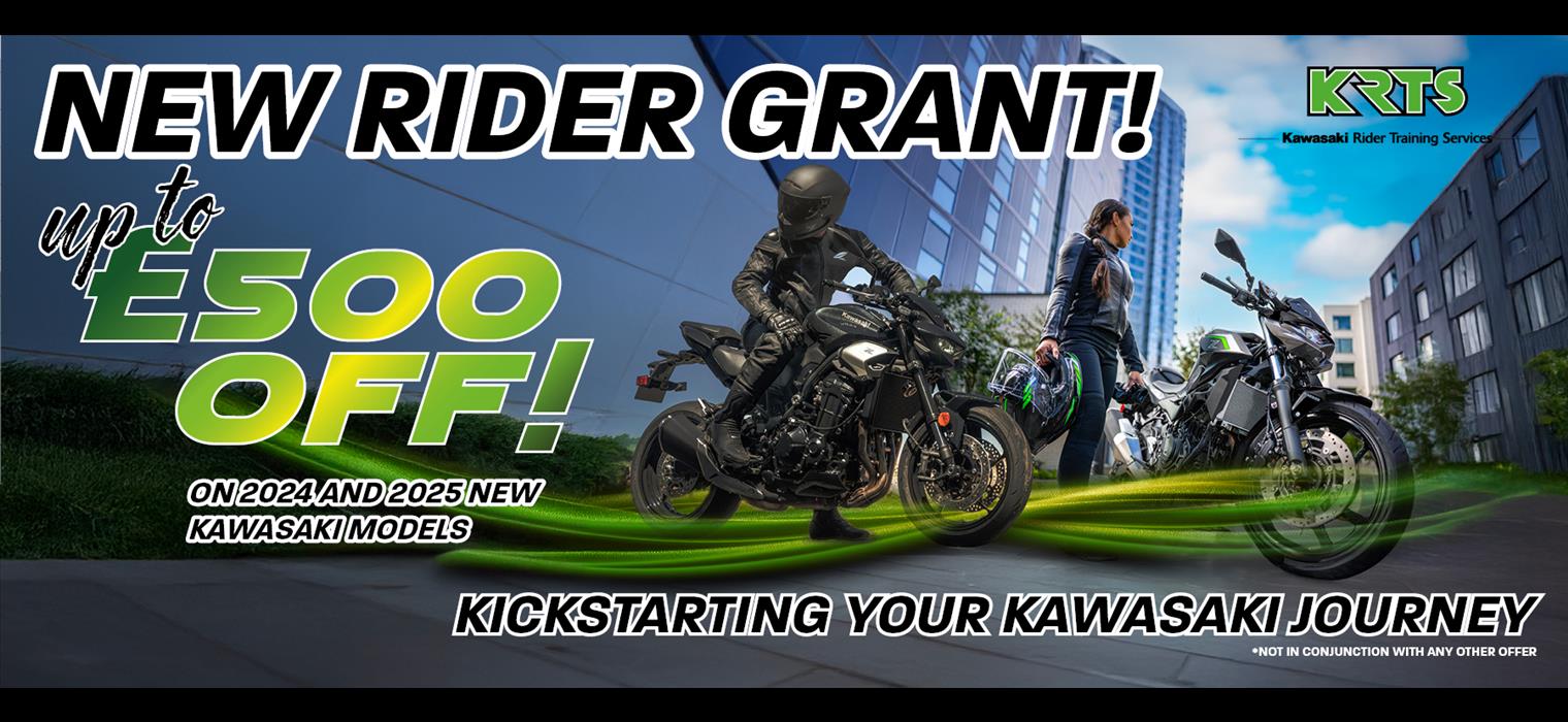 Kawasaki Launch 'New Rider Reward' Across A Range Of Machines! 