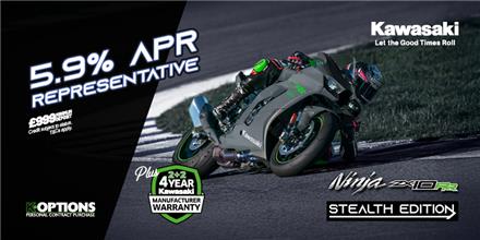 Ninja ZX-10RR Stealth Edition now available!