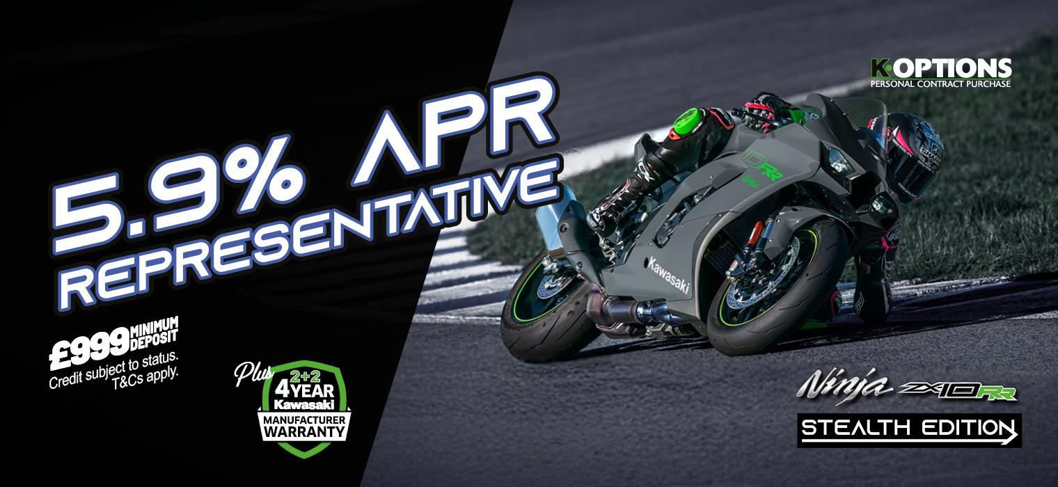 Ninja ZX-10RR Stealth Edition now available!