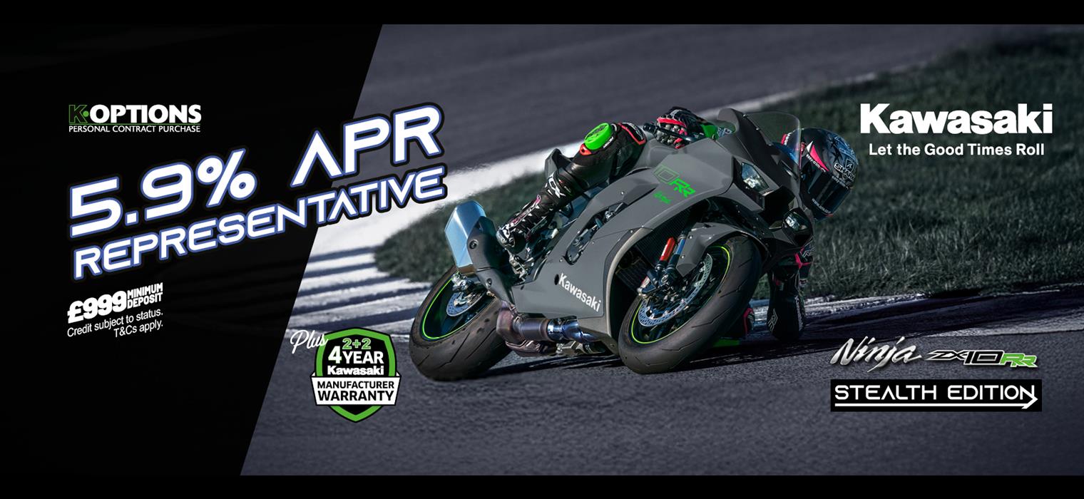 Ninja ZX-10RR Stealth Edition now available!