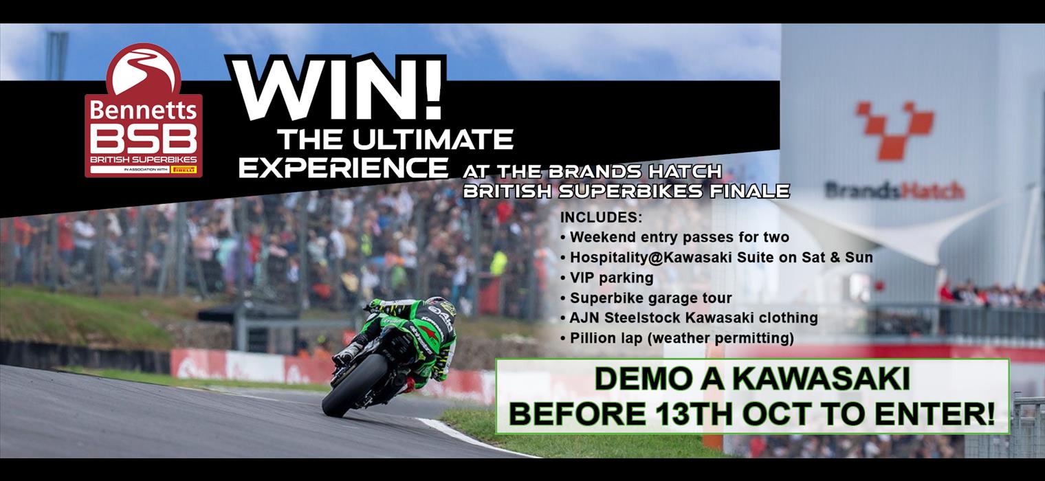 Win the Ultimate VIP Kawasaki Experience!