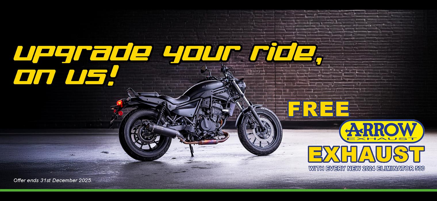 Cruise away with a free Arrow exhaust!