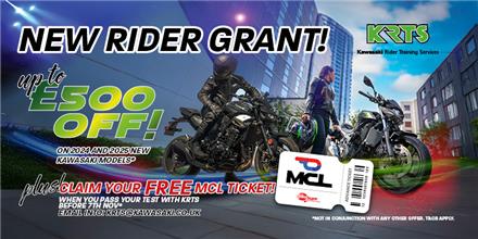 Kawasaki Launch 'New Rider Reward' Across A Range Of Machines! 