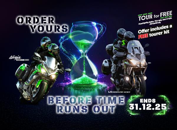 Tour For Free With The Ninja 1100SX and Versys 1100 Families!