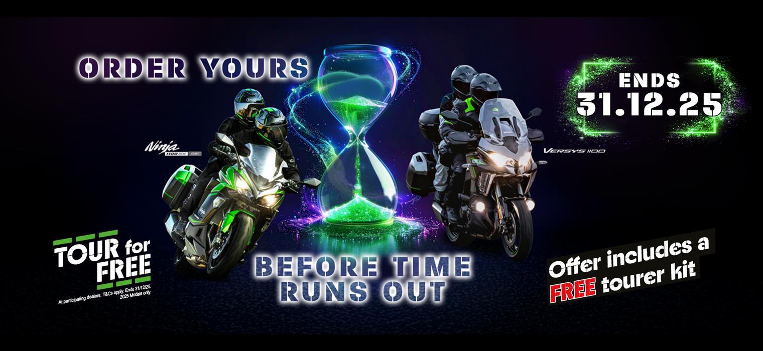 Tour For Free With The Ninja 1100SX and Versys 1100 Families!