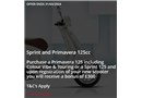 Primavera & Sprint 125cc Promotion